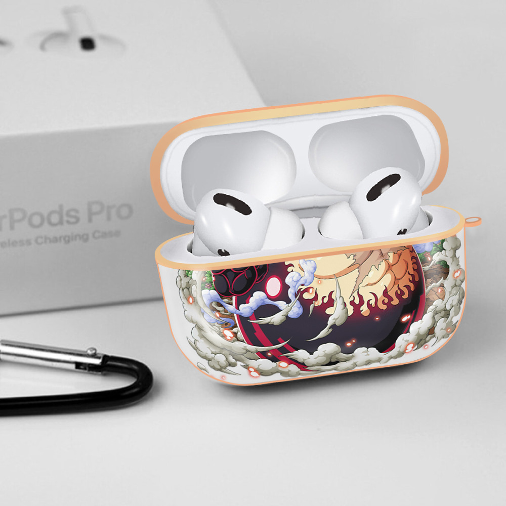 ワンピース モンキー・D・ルフィ ONE PIECE Monkey D. Luffy 【AirPods Pro用】ハードシェル保護ケース｜耐衝撃・防指紋・カラビナ付き商品仕様