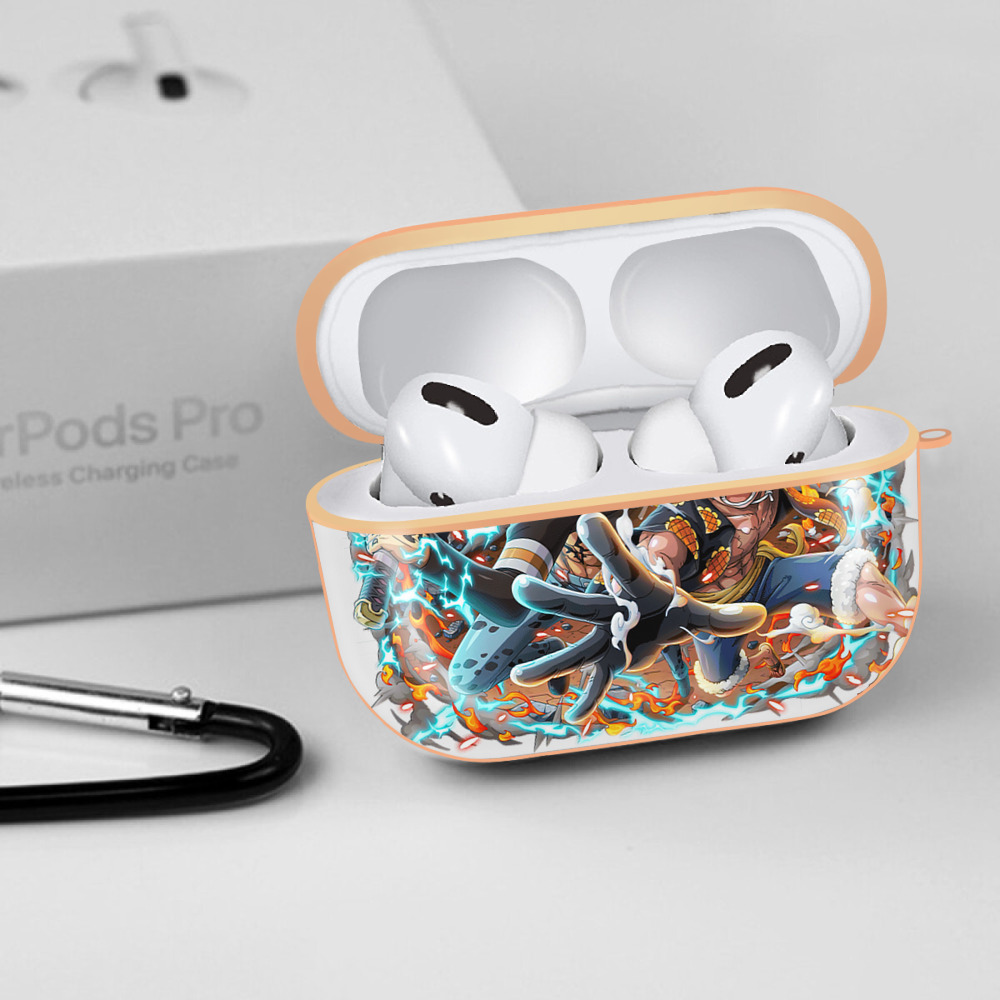 ワンピース モンキー・D・ルフィ ONE PIECE Monkey D. Luffy 【AirPods Pro用】ハードシェル保護ケース｜耐衝撃・防指紋・カラビナ付き商品仕様