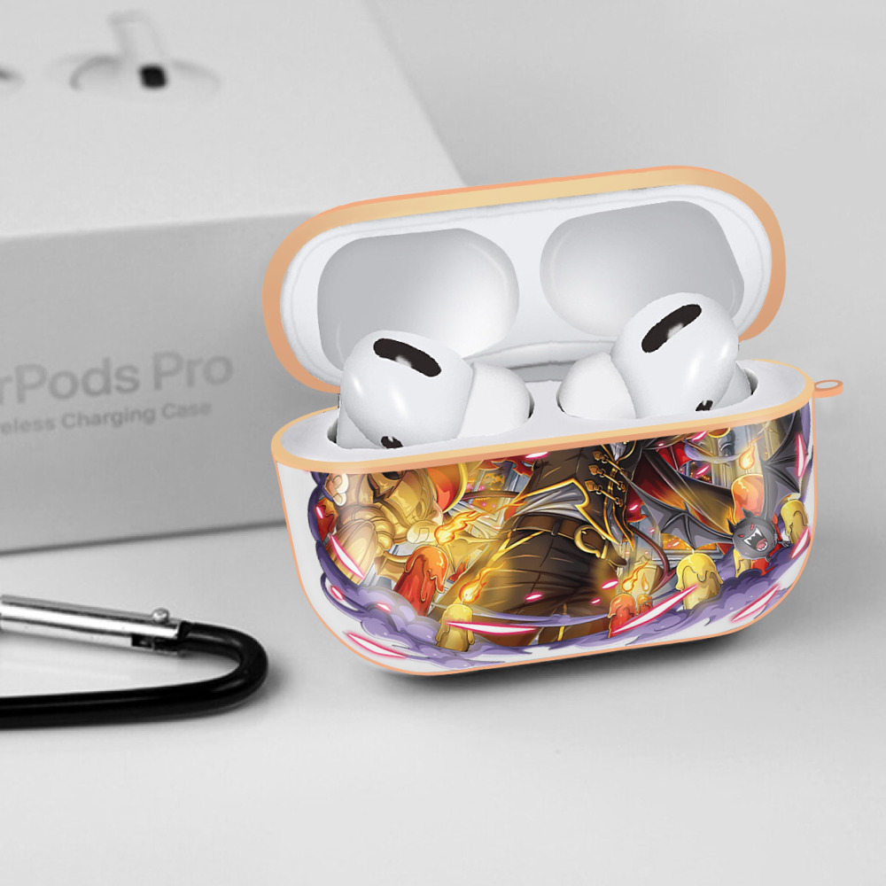 ワンピース モンキー・D・ルフィ ONE PIECE Monkey D. Luffy 【AirPods Pro用】ハードシェル保護ケース｜耐衝撃・防指紋・カラビナ付き商品仕様