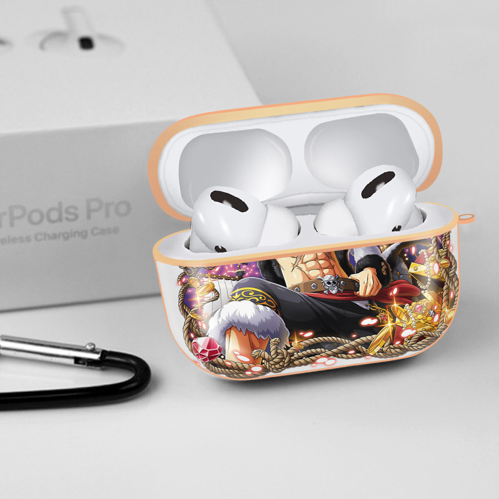 ワンピース モンキー・D・ルフィ ONE PIECE Monkey D. Luffy 【AirPods Pro用】ハードシェル保護ケース｜耐衝撃・防指紋・カラビナ付き商品仕様