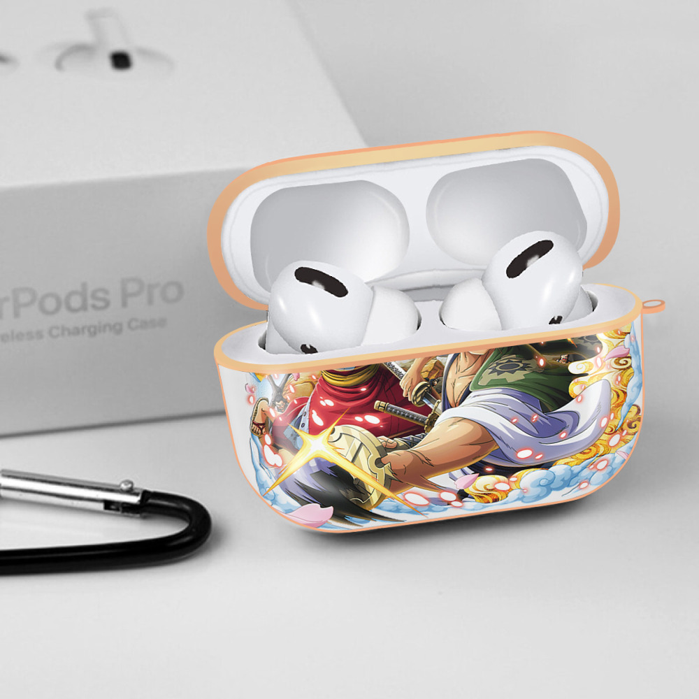ワンピース モンキー・D・ルフィ ONE PIECE Monkey D. Luffy 【AirPods Pro用】ハードシェル保護ケース｜耐衝撃・防指紋・カラビナ付き商品仕様