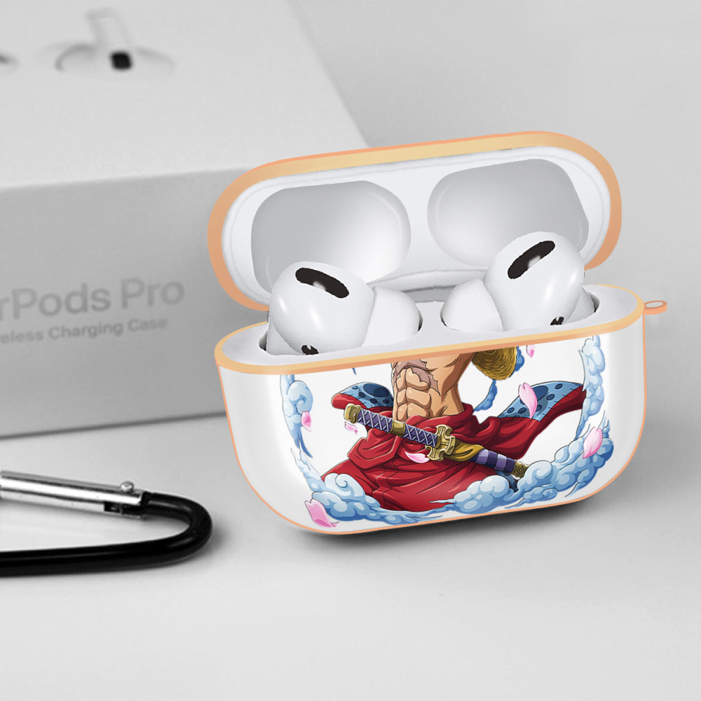 ワンピース モンキー・D・ルフィ ONE PIECE Monkey D. Luffy 【AirPods Pro用】ハードシェル保護ケース｜耐衝撃・防指紋・カラビナ付き商品仕様