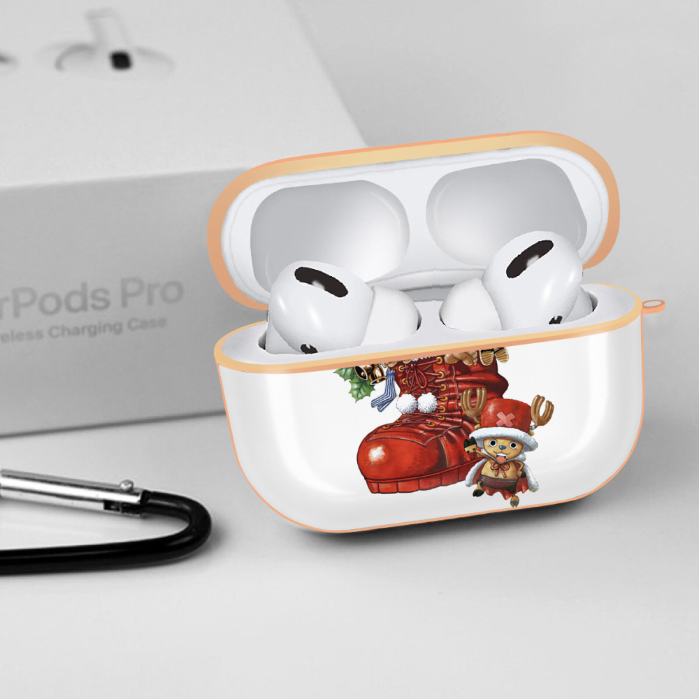 ワンピース モンキー・D・ルフィ ONE PIECE Monkey D. Luffy 【AirPods Pro用】ハードシェル保護ケース｜耐衝撃・防指紋・カラビナ付き商品仕様