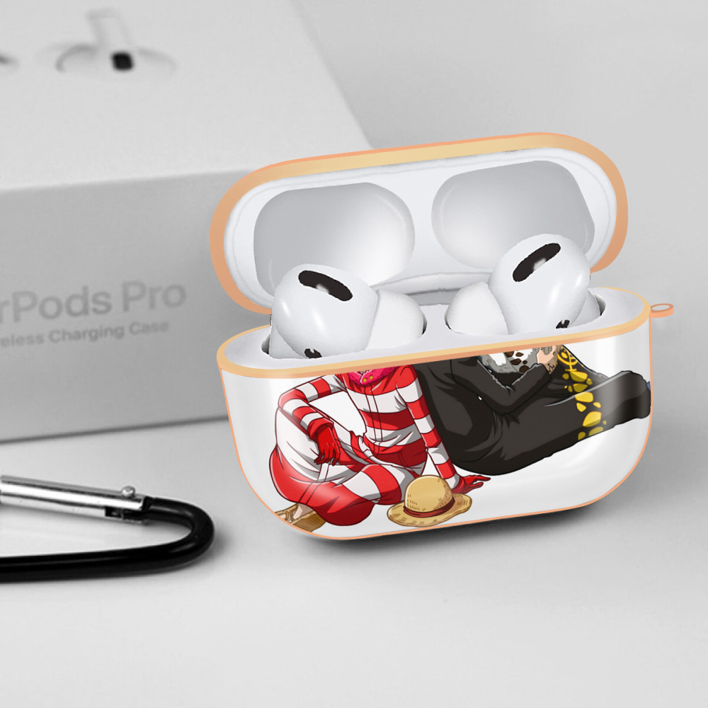 ワンピース モンキー・D・ルフィ ONE PIECE Monkey D. Luffy 【AirPods Pro用】ハードシェル保護ケース｜耐衝撃・防指紋・カラビナ付き商品仕様