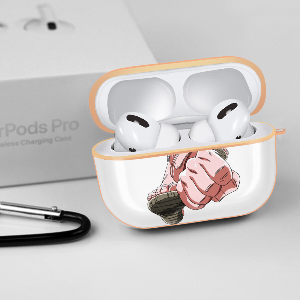 ワンピース モンキー・D・ルフィ ONE PIECE Monkey D. Luffy 【AirPods Pro用】ハードシェル保護ケース｜耐衝撃・防指紋・カラビナ付き商品仕様