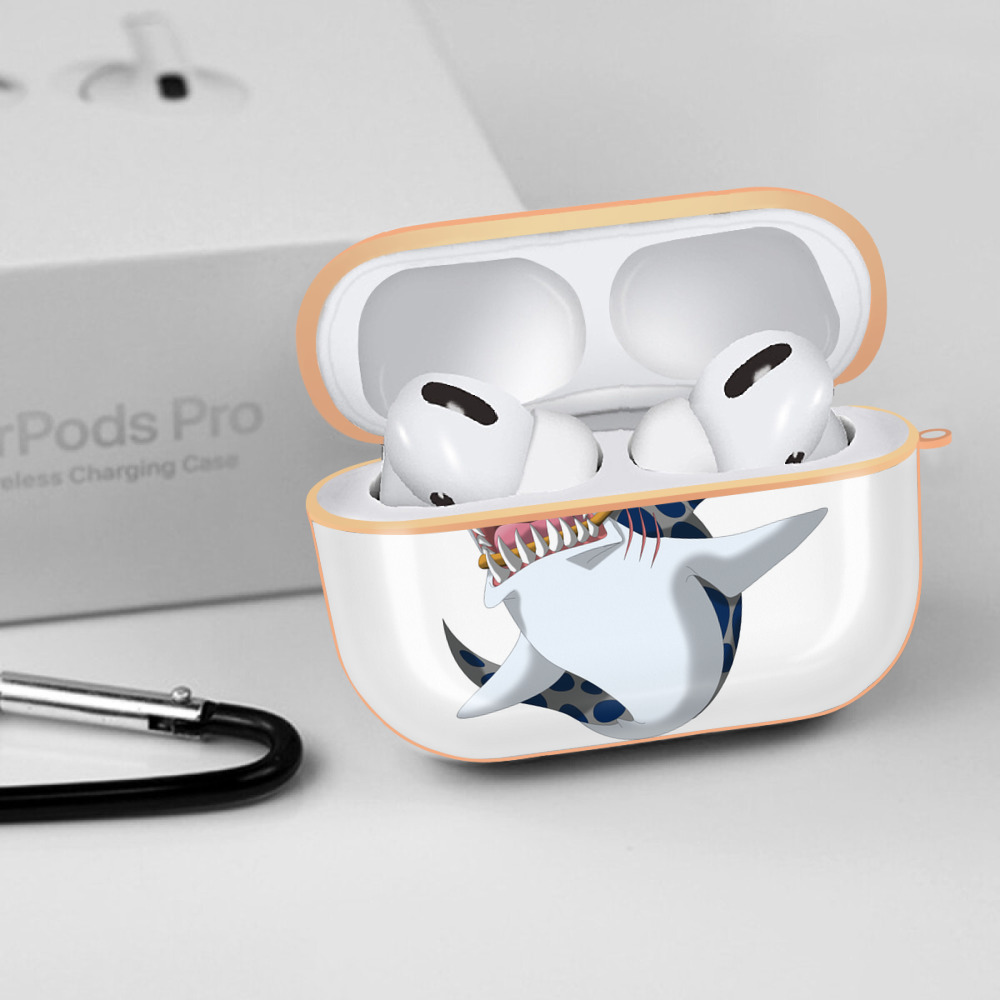 ワンピース モンキー・D・ルフィ ONE PIECE Monkey D. Luffy 【AirPods Pro用】ハードシェル保護ケース｜耐衝撃・防指紋・カラビナ付き商品仕様