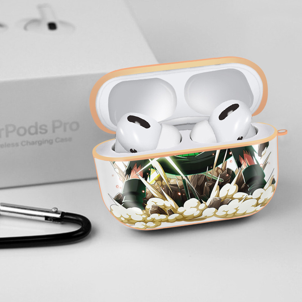 ワンピース ロロノア・ゾロ ONE PIECE Roronoa Zoro 【AirPods Pro用】ハードシェル保護ケース｜耐衝撃・防指紋・カラビナ付き商品仕様