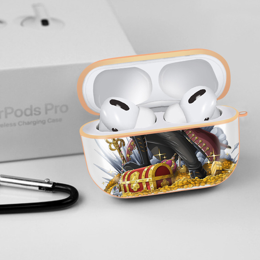 ワンピース ロロノア・ゾロ ONE PIECE Roronoa Zoro 【AirPods Pro用】ハードシェル保護ケース｜耐衝撃・防指紋・カラビナ付き商品仕様