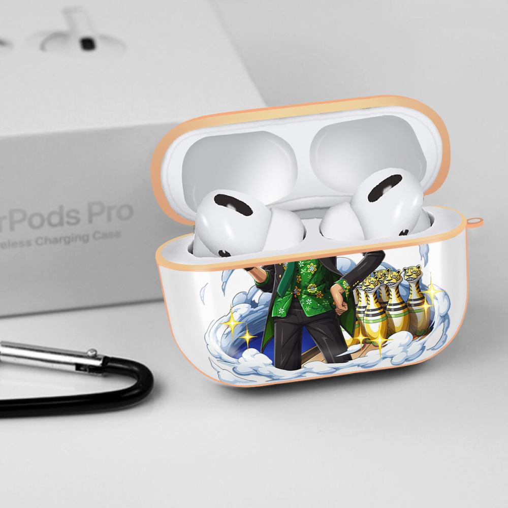 ワンピース ロロノア・ゾロ ONE PIECE Roronoa Zoro 【AirPods Pro用】ハードシェル保護ケース｜耐衝撃・防指紋・カラビナ付き商品仕様