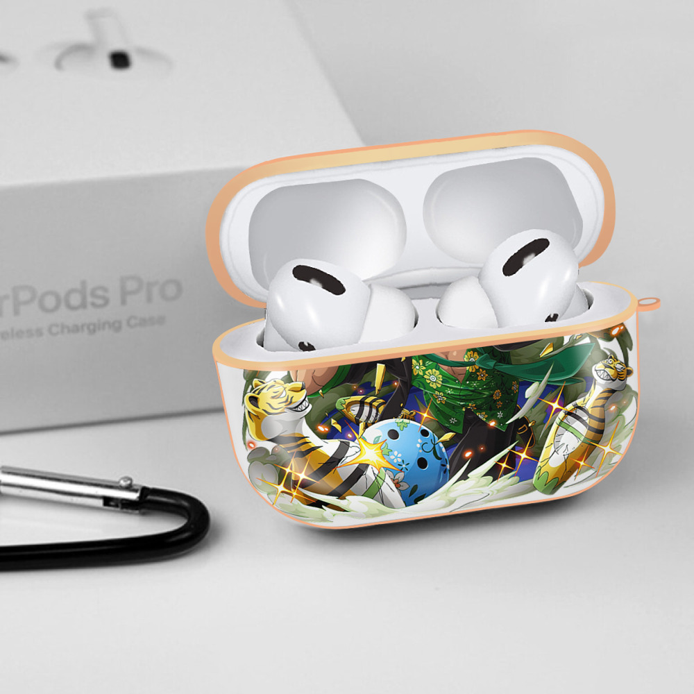ワンピース ロロノア・ゾロ ONE PIECE Roronoa Zoro 【AirPods Pro用】ハードシェル保護ケース｜耐衝撃・防指紋・カラビナ付き商品仕様