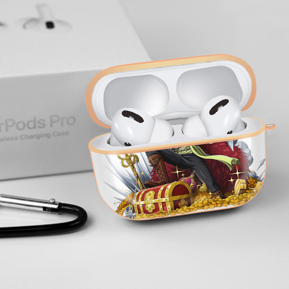 ワンピース ロロノア・ゾロ ONE PIECE Roronoa Zoro 【AirPods Pro用】ハードシェル保護ケース｜耐衝撃・防指紋・カラビナ付き商品仕様