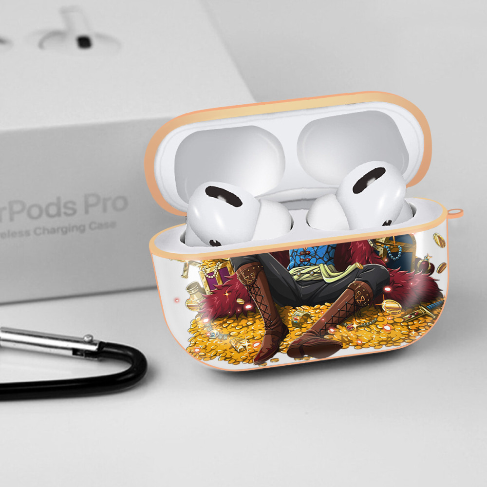 ワンピース ロロノア・ゾロ ONE PIECE Roronoa Zoro 【AirPods Pro用】ハードシェル保護ケース｜耐衝撃・防指紋・カラビナ付き商品仕様