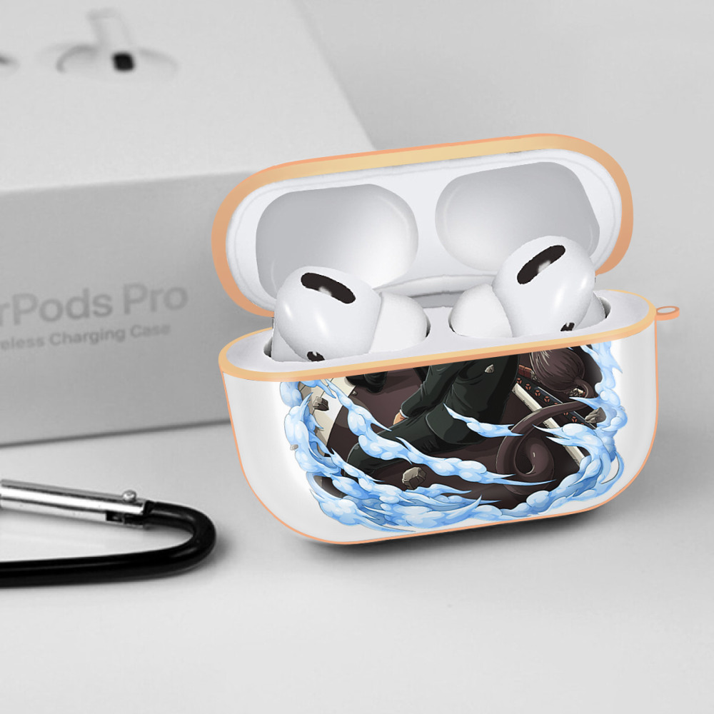 ワンピース ロロノア・ゾロ ONE PIECE Roronoa Zoro 【AirPods Pro用】ハードシェル保護ケース｜耐衝撃・防指紋・カラビナ付き商品仕様