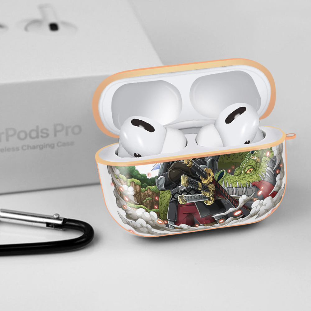 ワンピース ロロノア・ゾロ ONE PIECE Roronoa Zoro 【AirPods Pro用】ハードシェル保護ケース｜耐衝撃・防指紋・カラビナ付き商品仕様