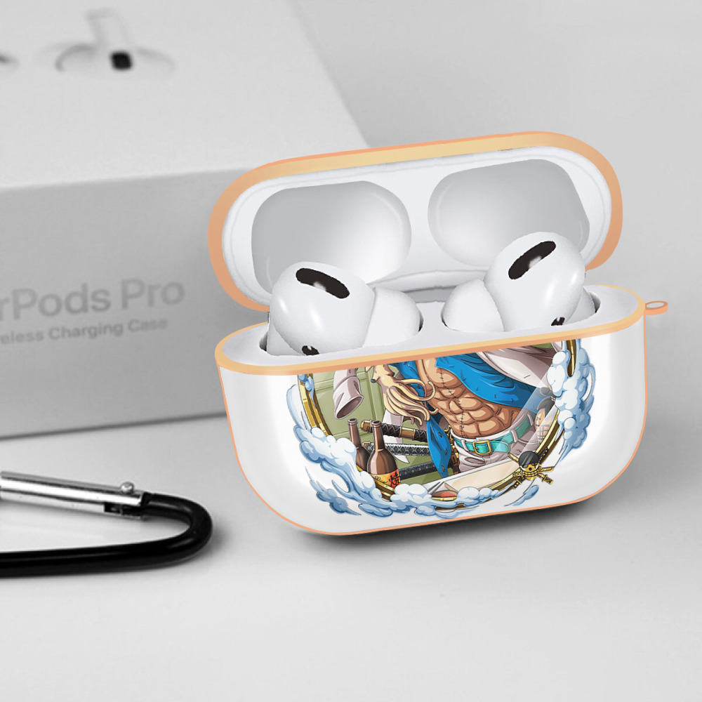 ワンピース ロロノア・ゾロ ONE PIECE Roronoa Zoro 【AirPods Pro用】ハードシェル保護ケース｜耐衝撃・防指紋・カラビナ付き商品仕様