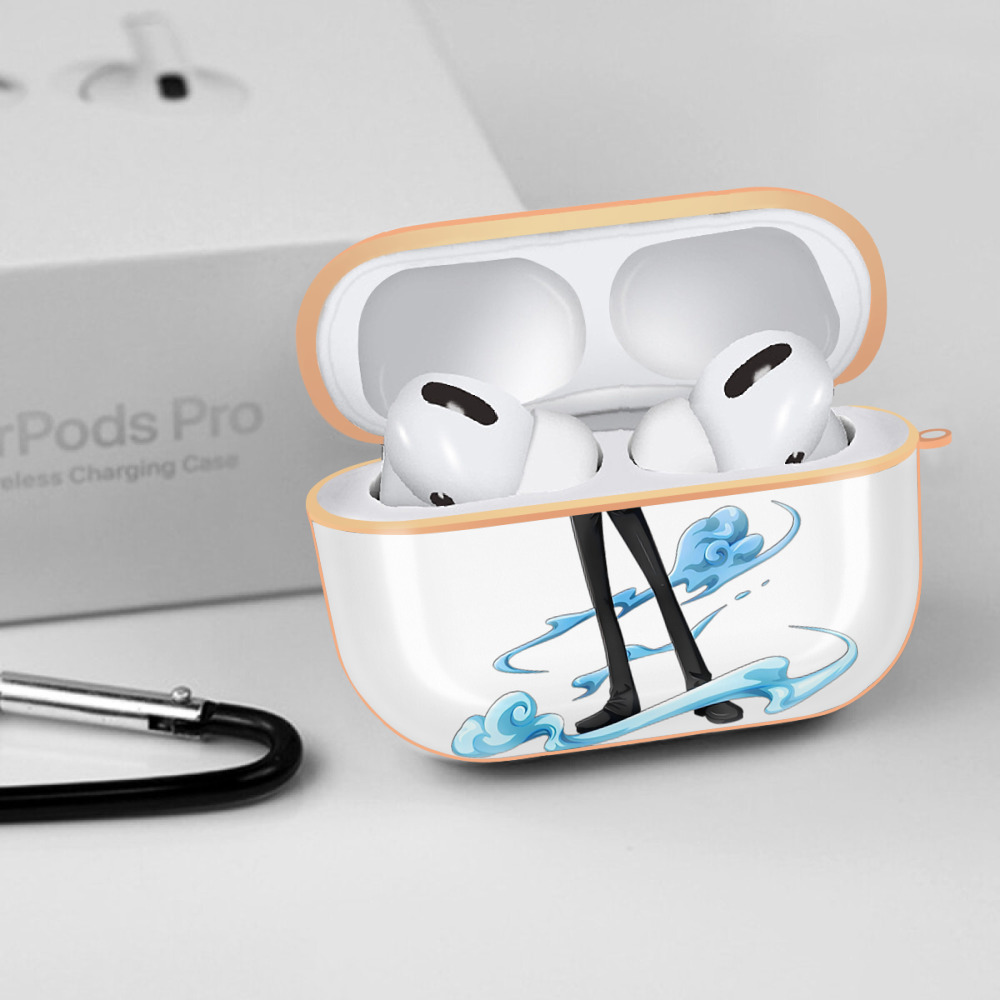 ワンピース サンジ ONE PIECE Sanji 【AirPods Pro用】ハードシェル保護ケース｜耐衝撃・防指紋・カラビナ付き商品仕様