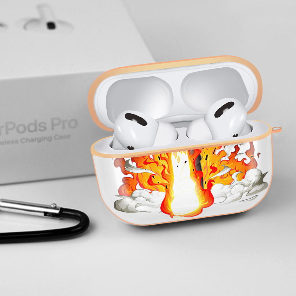 ワンピース サンジ ONE PIECE Sanji 【AirPods Pro用】ハードシェル保護ケース｜耐衝撃・防指紋・カラビナ付き商品仕様