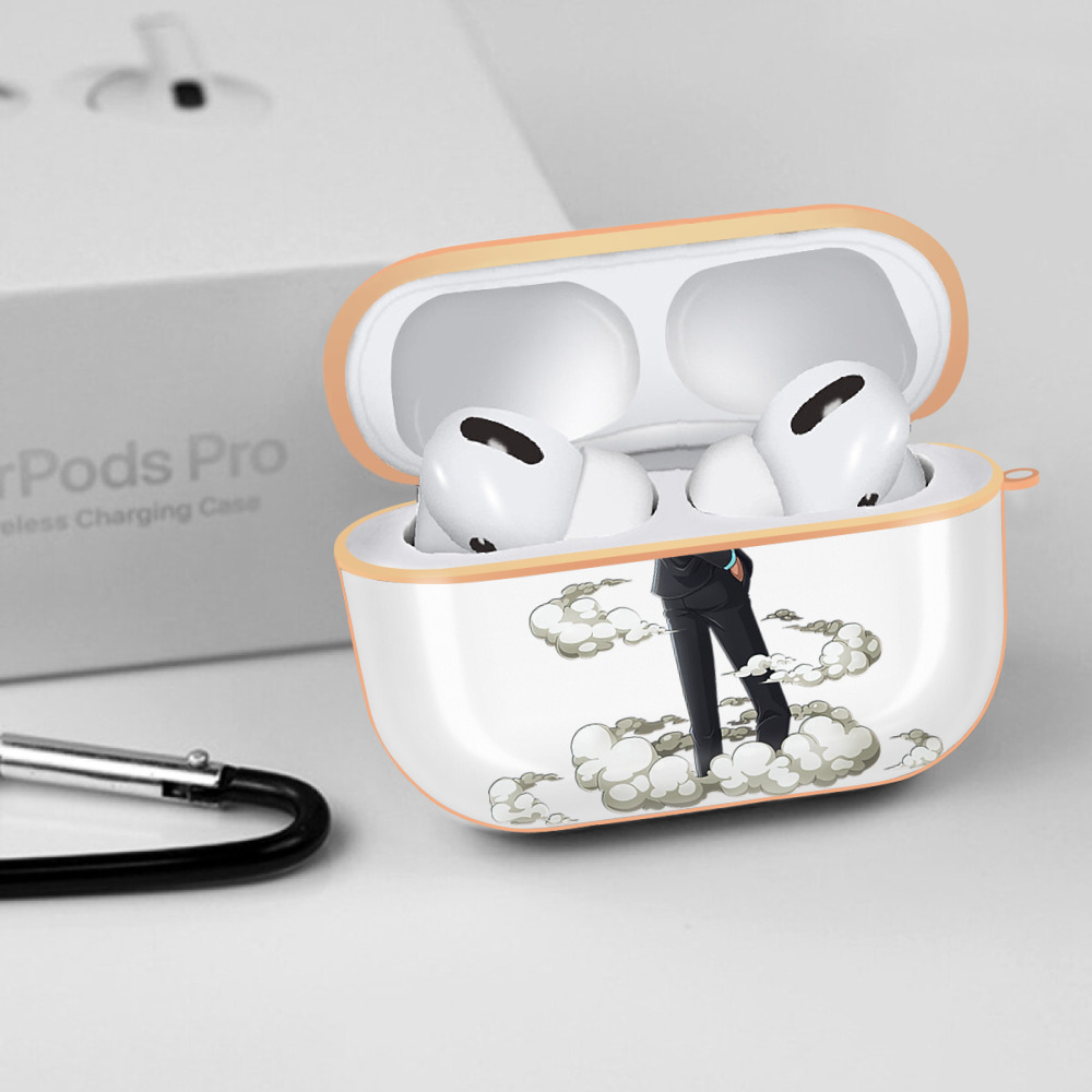 ワンピース サンジ ONE PIECE Sanji 【AirPods Pro用】ハードシェル保護ケース｜耐衝撃・防指紋・カラビナ付き商品仕様