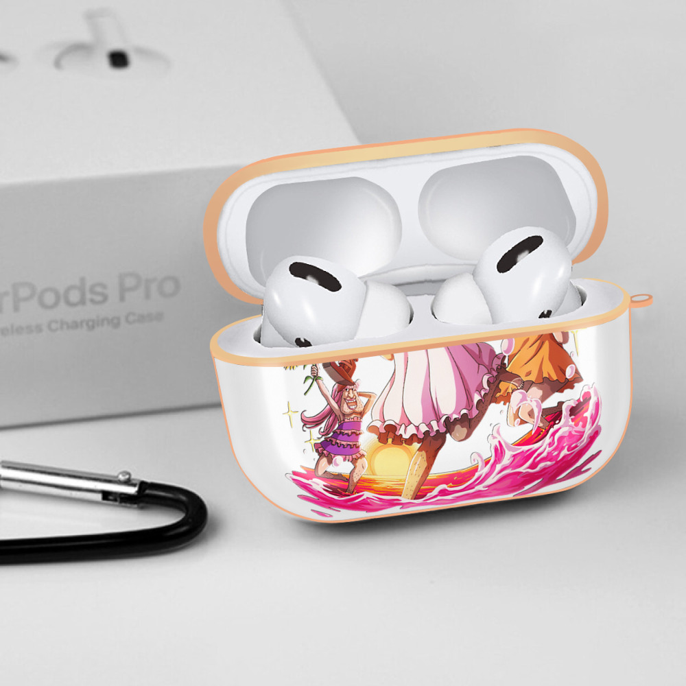 ワンピース サンジ ONE PIECE Sanji 【AirPods Pro用】ハードシェル保護ケース｜耐衝撃・防指紋・カラビナ付き商品仕様