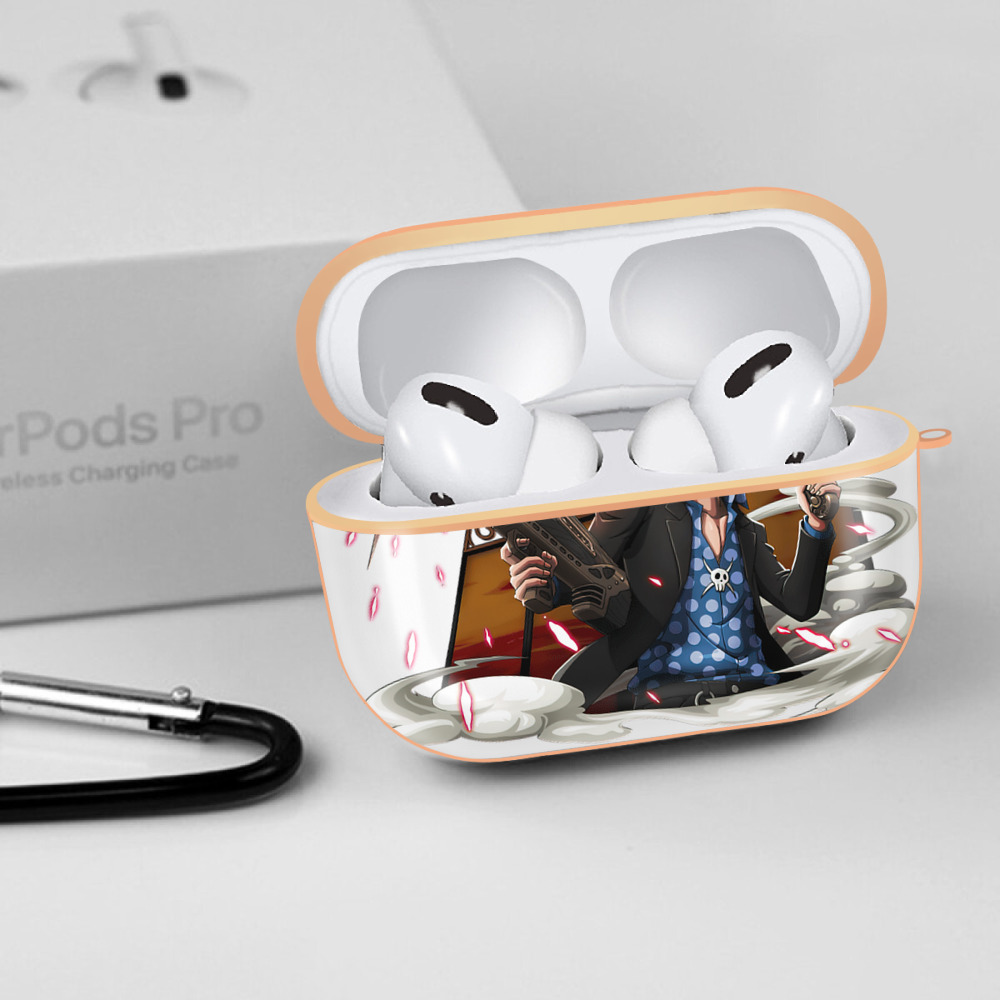ワンピース サンジ ONE PIECE Sanji 【AirPods Pro用】ハードシェル保護ケース｜耐衝撃・防指紋・カラビナ付き商品仕様