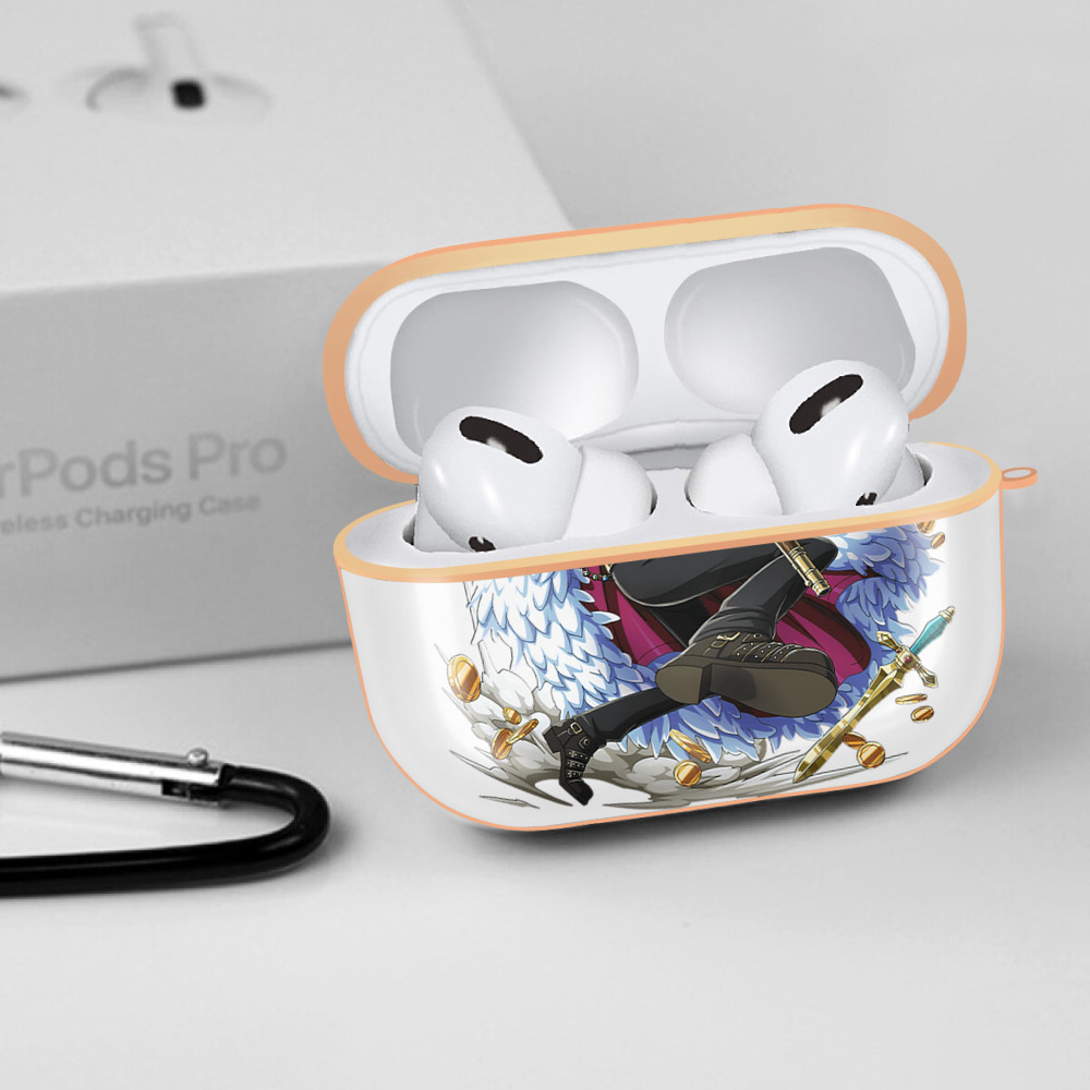 ワンピース サンジ ONE PIECE Sanji 【AirPods Pro用】ハードシェル保護ケース｜耐衝撃・防指紋・カラビナ付き商品仕様