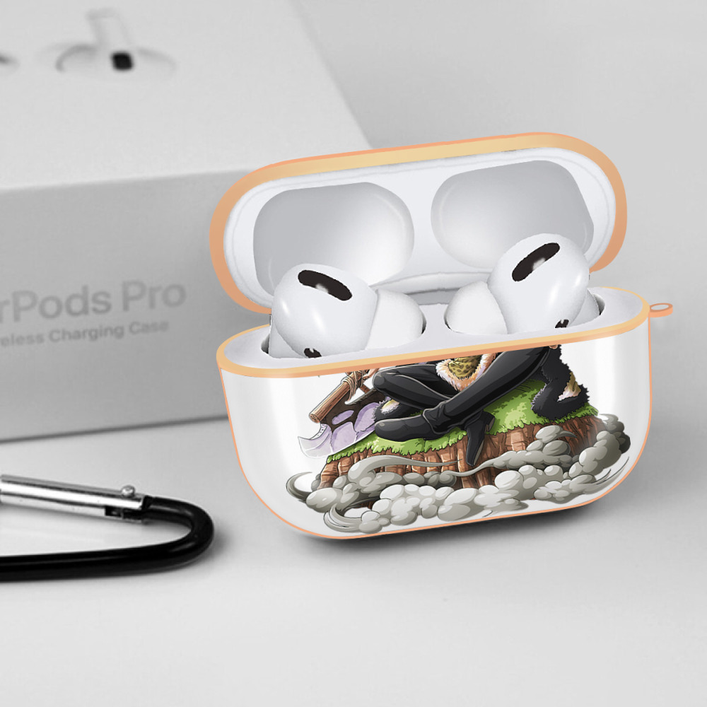 ワンピース サンジ ONE PIECE Sanji 【AirPods Pro用】ハードシェル保護ケース｜耐衝撃・防指紋・カラビナ付き商品仕様