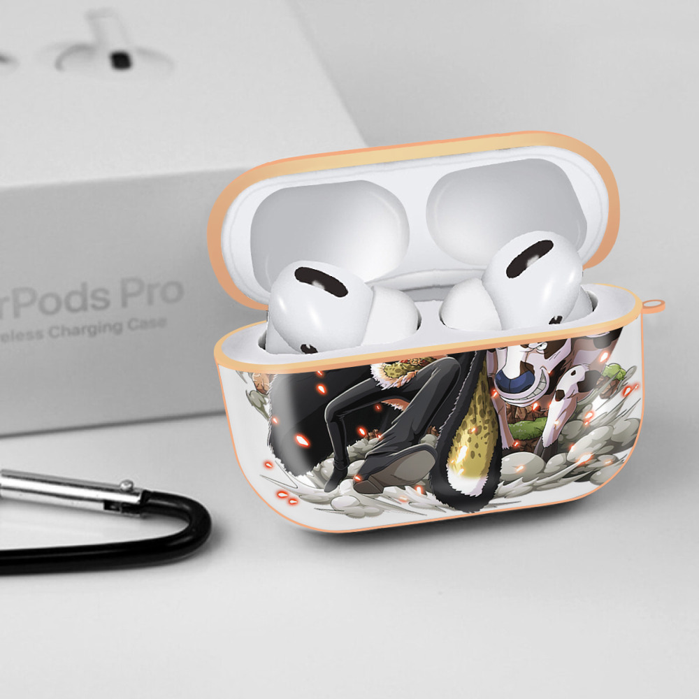 ワンピース サンジ ONE PIECE Sanji 【AirPods Pro用】ハードシェル保護ケース｜耐衝撃・防指紋・カラビナ付き商品仕様