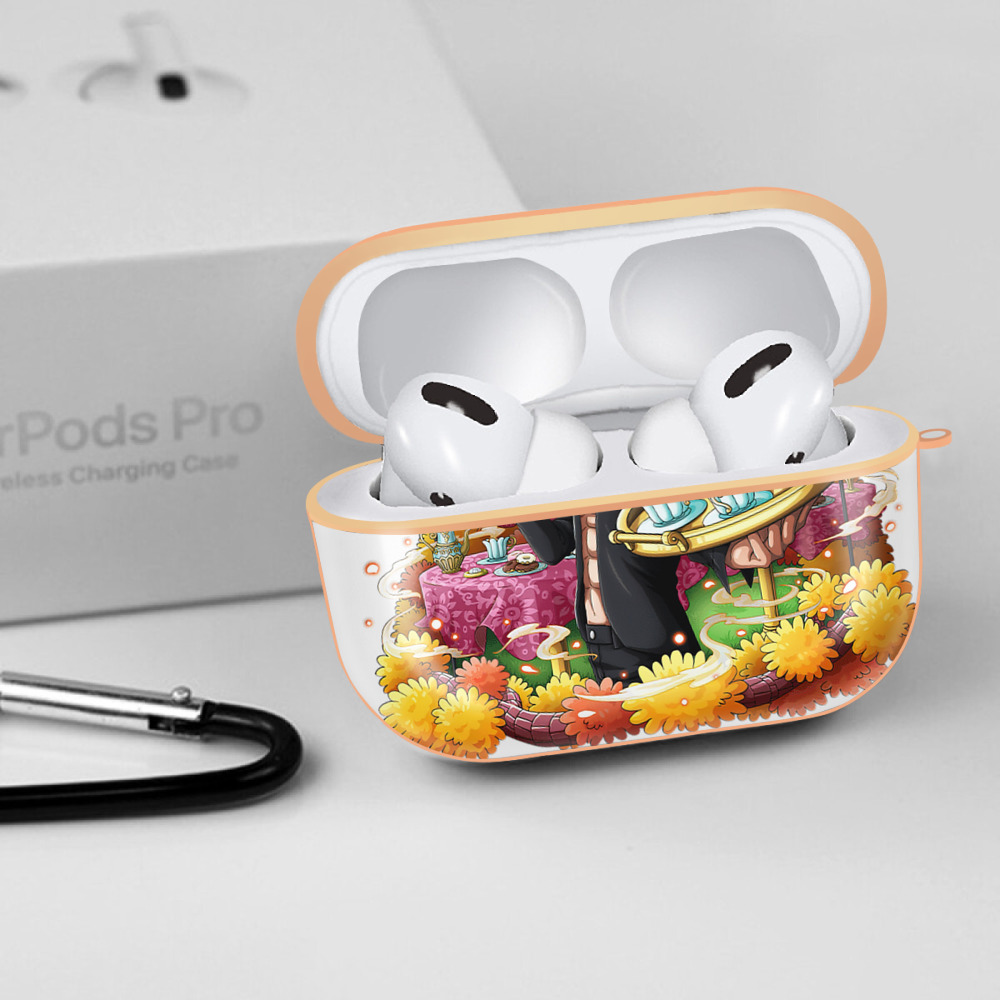 ワンピース サンジ ONE PIECE Sanji 【AirPods Pro用】ハードシェル保護ケース｜耐衝撃・防指紋・カラビナ付き商品仕様