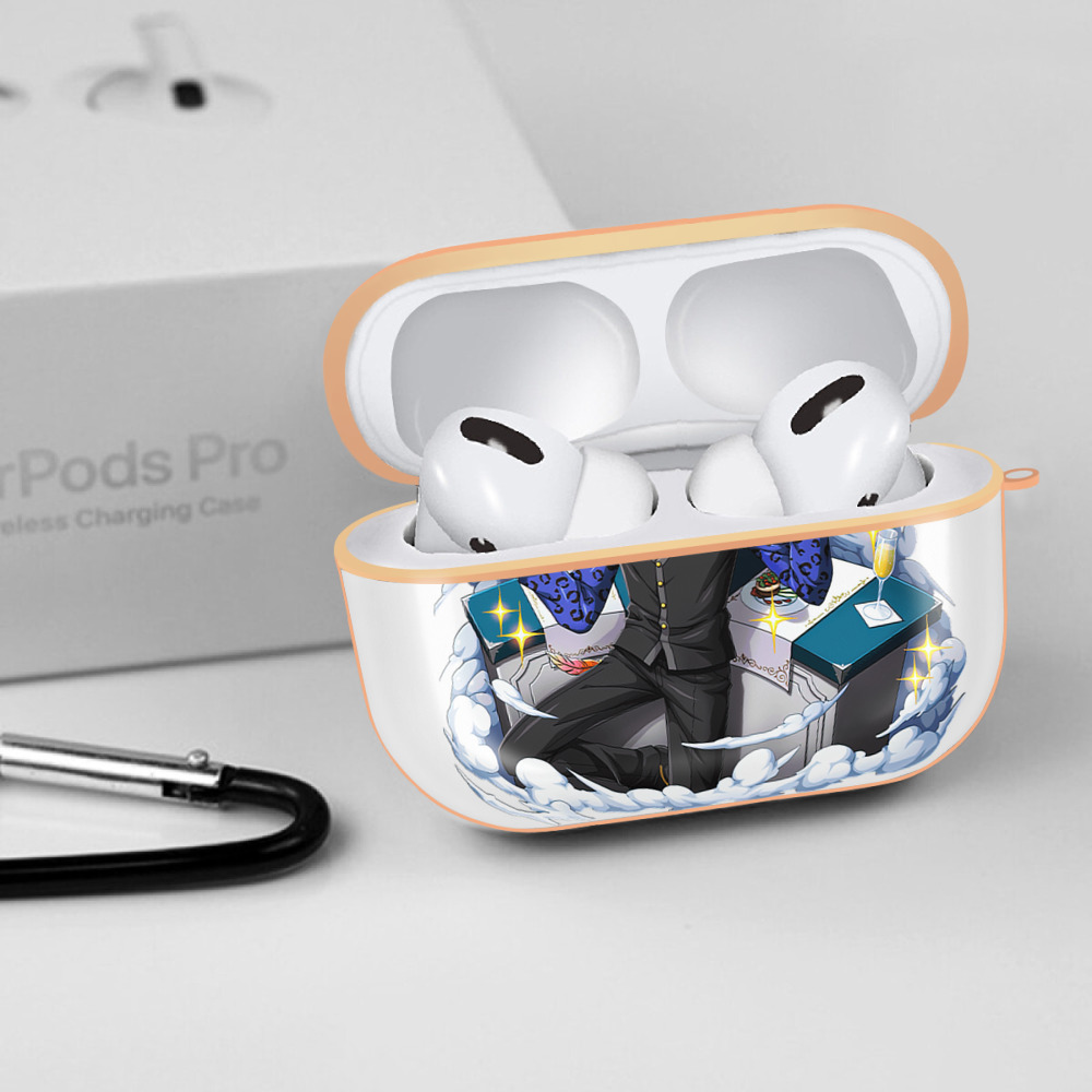 ワンピース サンジ ONE PIECE Sanji 【AirPods Pro用】ハードシェル保護ケース｜耐衝撃・防指紋・カラビナ付き商品仕様