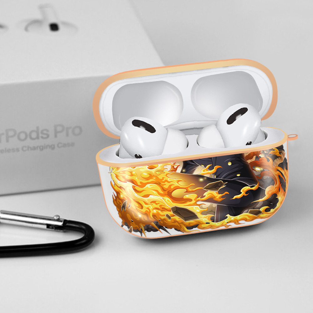 ワンピース サンジ ONE PIECE Sanji 【AirPods Pro用】ハードシェル保護ケース｜耐衝撃・防指紋・カラビナ付き商品仕様