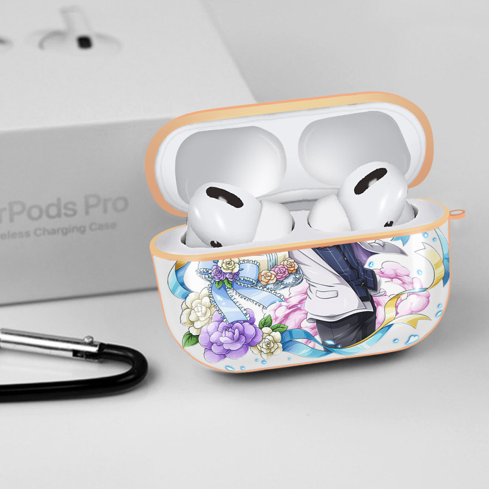 ワンピース サンジ ONE PIECE Sanji 【AirPods Pro用】ハードシェル保護ケース｜耐衝撃・防指紋・カラビナ付き商品仕様