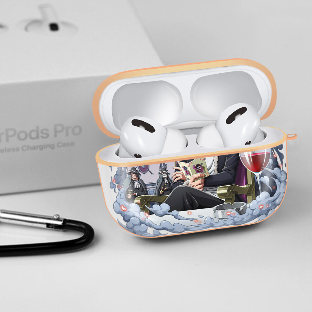 ワンピース サンジ ONE PIECE Sanji 【AirPods Pro用】ハードシェル保護ケース｜耐衝撃・防指紋・カラビナ付き商品仕様