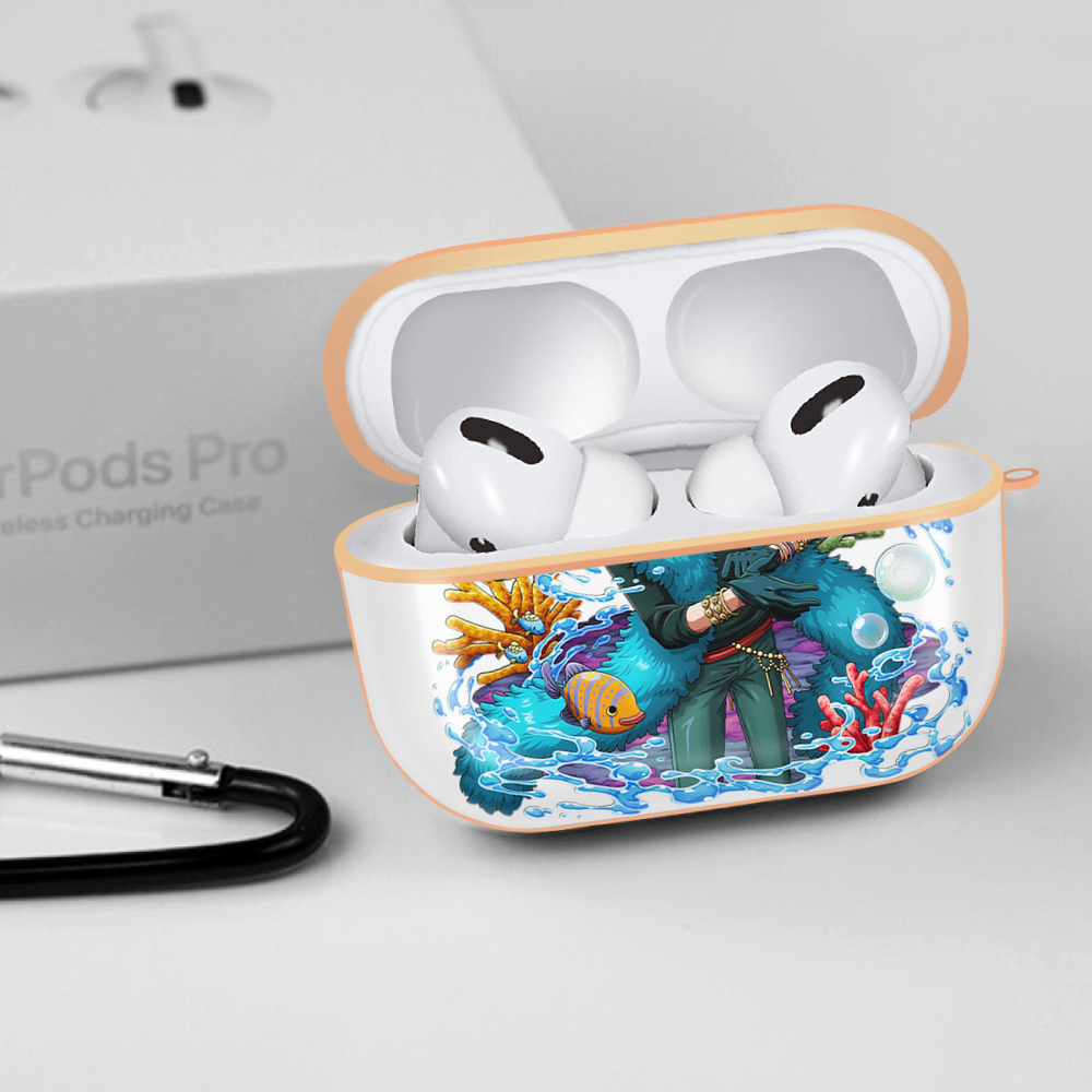 ワンピース サンジ ONE PIECE Sanji 【AirPods Pro用】ハードシェル保護ケース｜耐衝撃・防指紋・カラビナ付き商品仕様