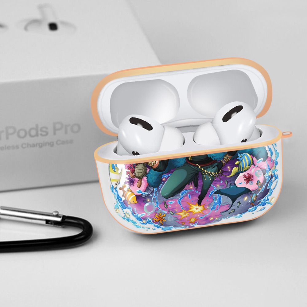 ワンピース サンジ ONE PIECE Sanji 【AirPods Pro用】ハードシェル保護ケース｜耐衝撃・防指紋・カラビナ付き商品仕様
