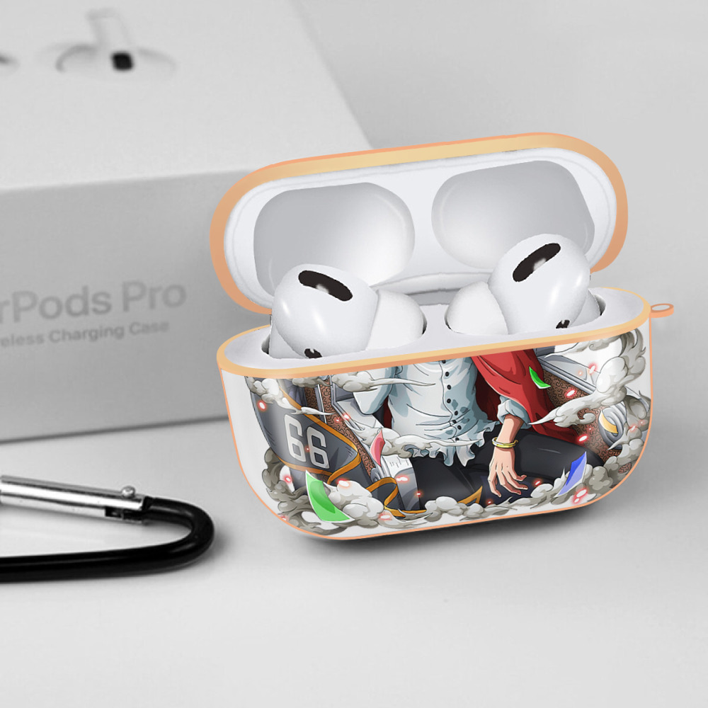 ワンピース サンジ ONE PIECE Sanji 【AirPods Pro用】ハードシェル保護ケース｜耐衝撃・防指紋・カラビナ付き商品仕様
