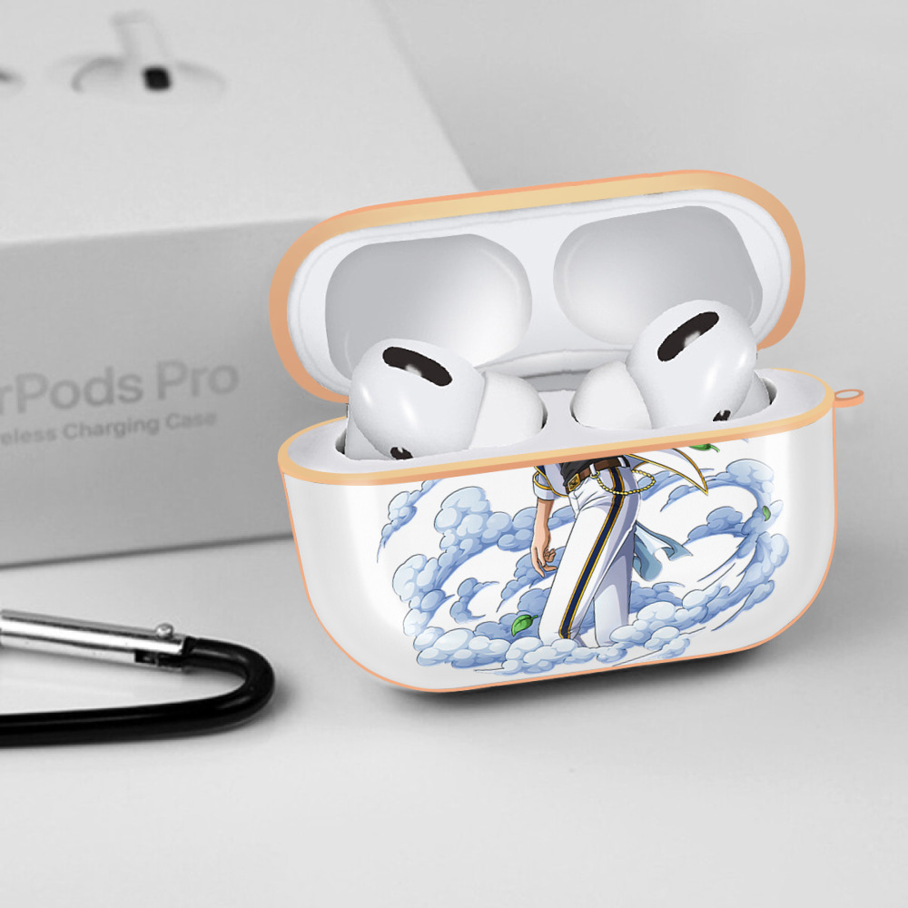 ワンピース サンジ ONE PIECE Sanji 【AirPods Pro用】ハードシェル保護ケース｜耐衝撃・防指紋・カラビナ付き商品仕様