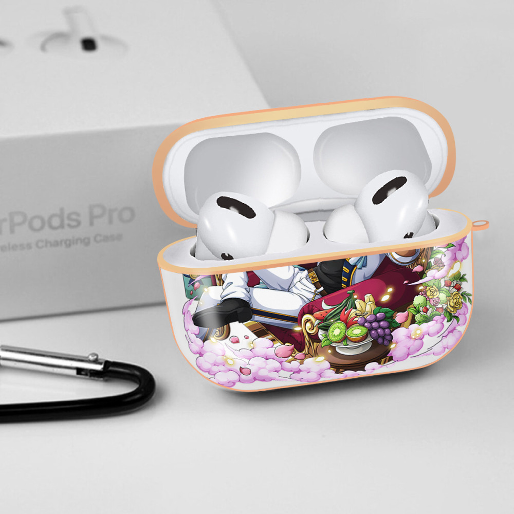 ワンピース サンジ ONE PIECE Sanji 【AirPods Pro用】ハードシェル保護ケース｜耐衝撃・防指紋・カラビナ付き商品仕様