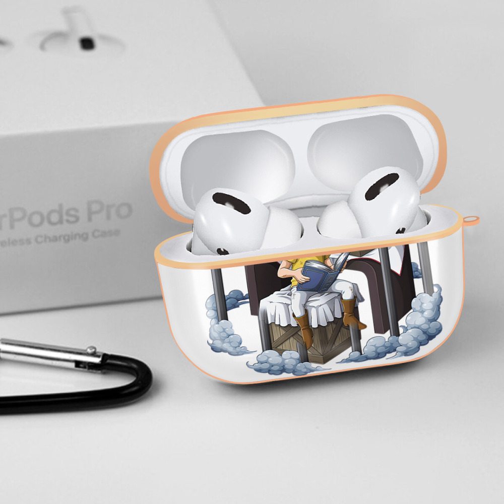 ワンピース サンジ ONE PIECE Sanji 【AirPods Pro用】ハードシェル保護ケース｜耐衝撃・防指紋・カラビナ付き商品仕様