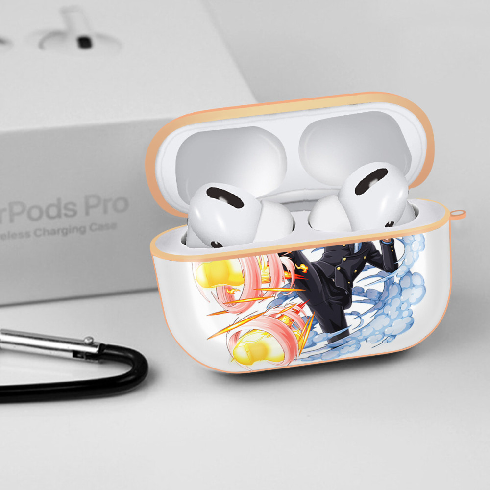 ワンピース サンジ ONE PIECE Sanji 【AirPods Pro用】ハードシェル保護ケース｜耐衝撃・防指紋・カラビナ付き商品仕様