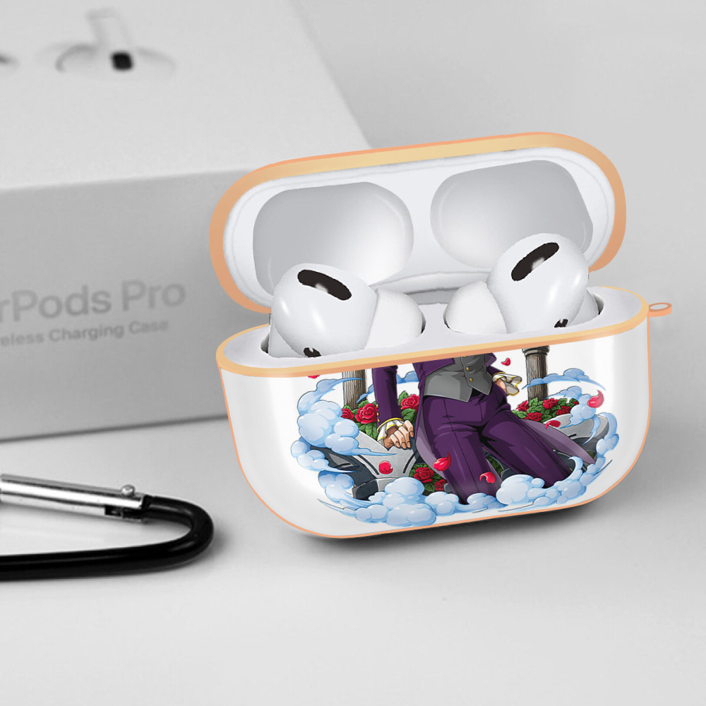 ワンピース サンジ ONE PIECE Sanji 【AirPods Pro用】ハードシェル保護ケース｜耐衝撃・防指紋・カラビナ付き商品仕様