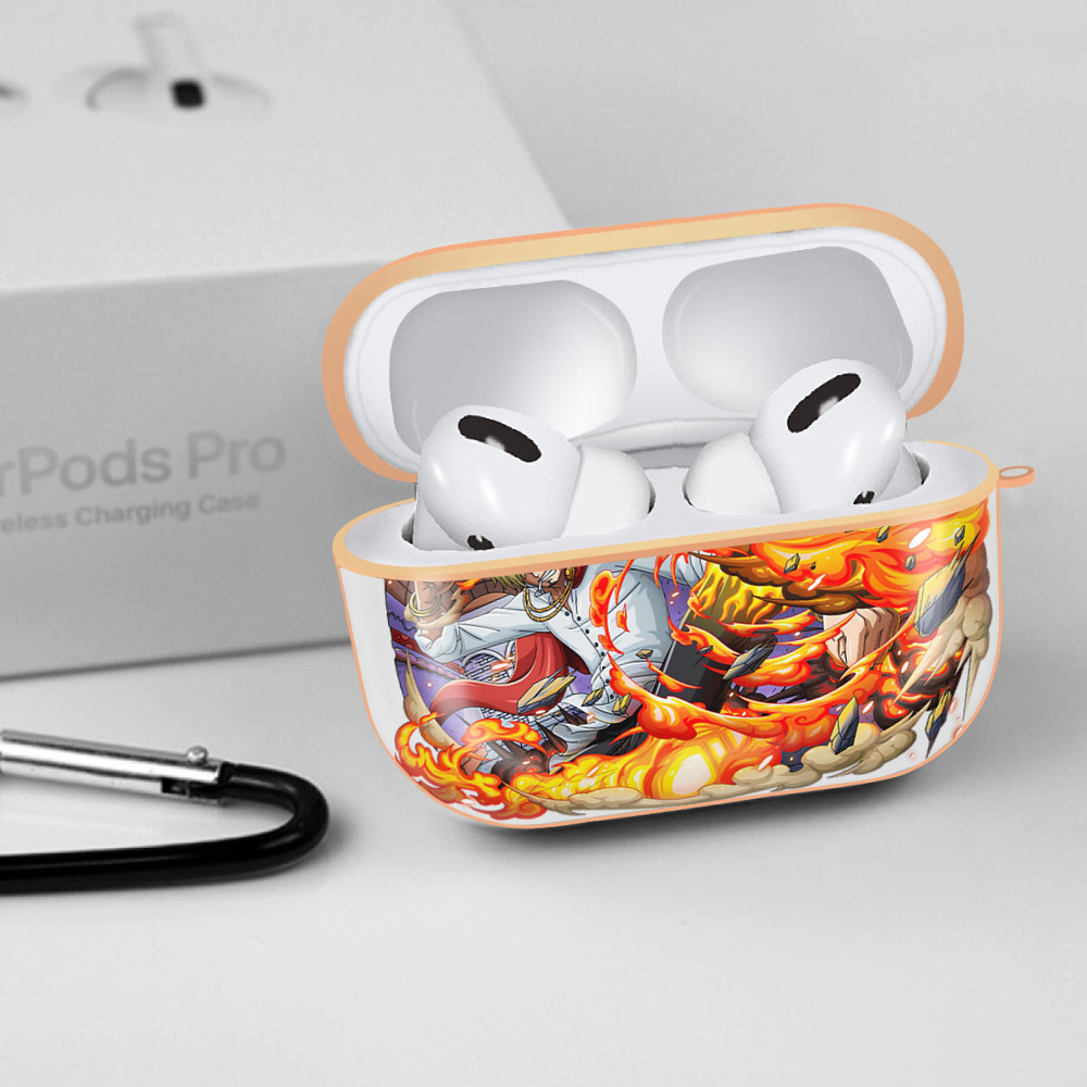 ワンピース サンジ ONE PIECE Sanji 【AirPods Pro用】ハードシェル保護ケース｜耐衝撃・防指紋・カラビナ付き商品仕様