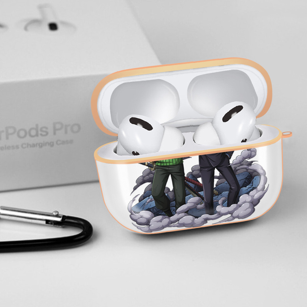 ワンピース サンジ ONE PIECE Sanji 【AirPods Pro用】ハードシェル保護ケース｜耐衝撃・防指紋・カラビナ付き商品仕様