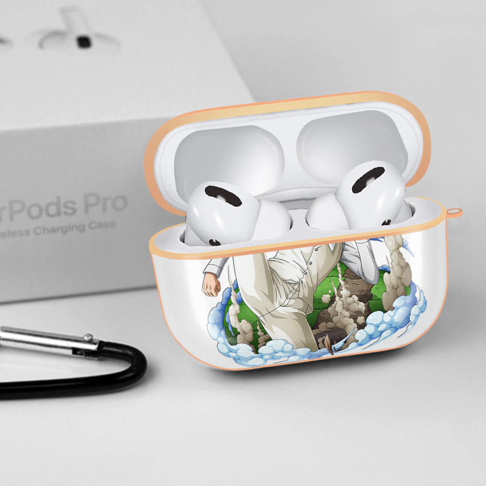 ワンピース サンジ ONE PIECE Sanji 【AirPods Pro用】ハードシェル保護ケース｜耐衝撃・防指紋・カラビナ付き商品仕様
