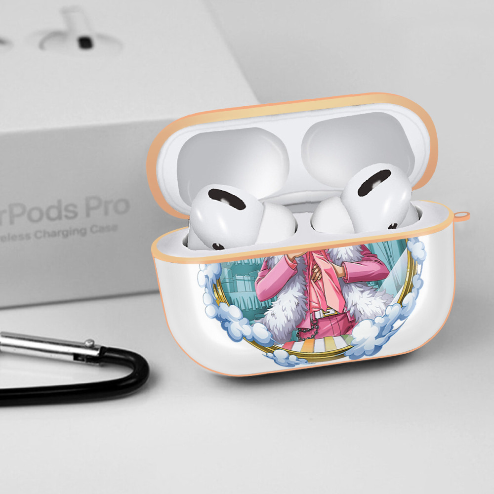 ワンピース サンジ ONE PIECE Sanji 【AirPods Pro用】ハードシェル保護ケース｜耐衝撃・防指紋・カラビナ付き商品仕様