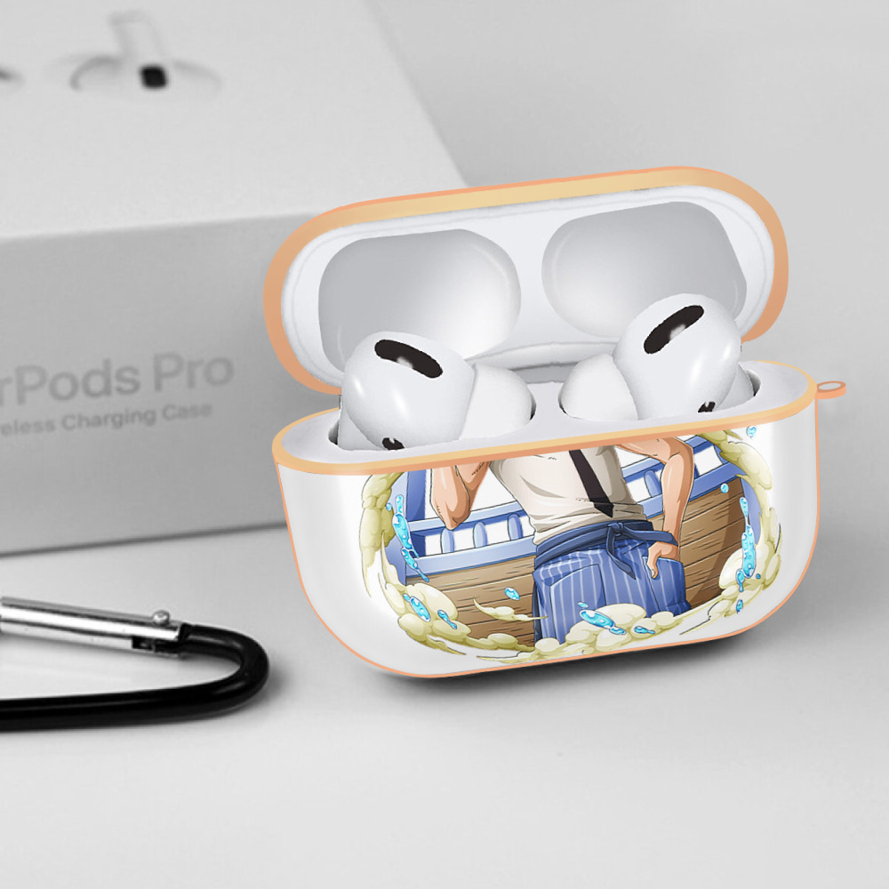 ワンピース サンジ ONE PIECE Sanji 【AirPods Pro用】ハードシェル保護ケース｜耐衝撃・防指紋・カラビナ付き商品仕様