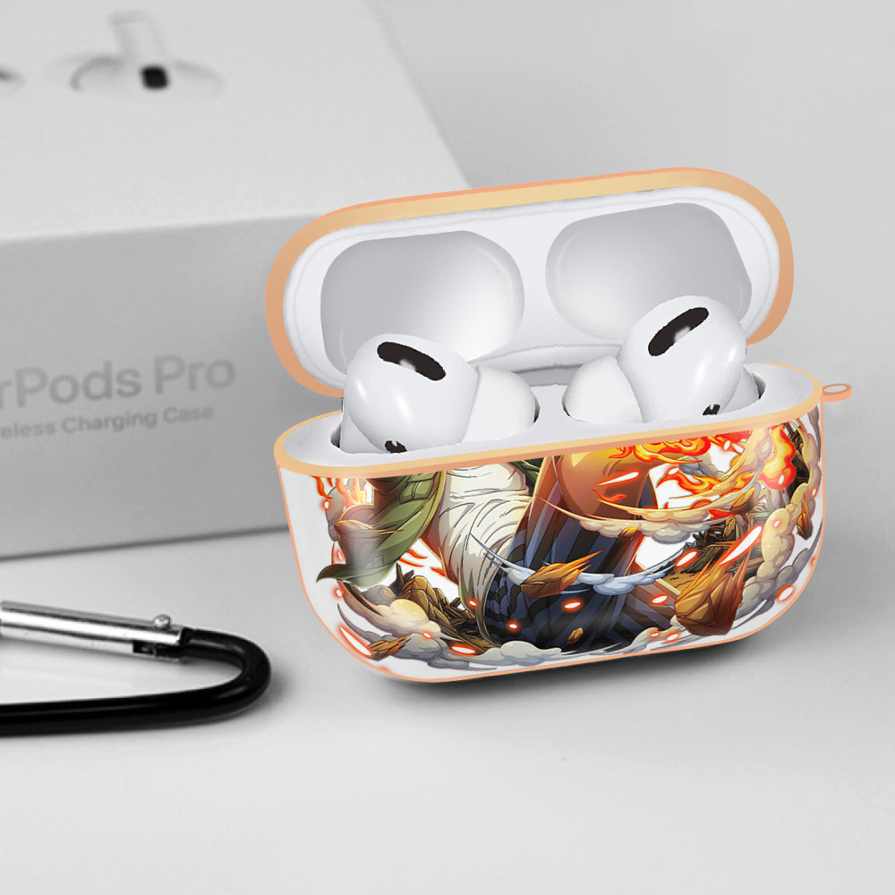 ワンピース サンジ ONE PIECE Sanji 【AirPods Pro用】ハードシェル保護ケース｜耐衝撃・防指紋・カラビナ付き商品仕様