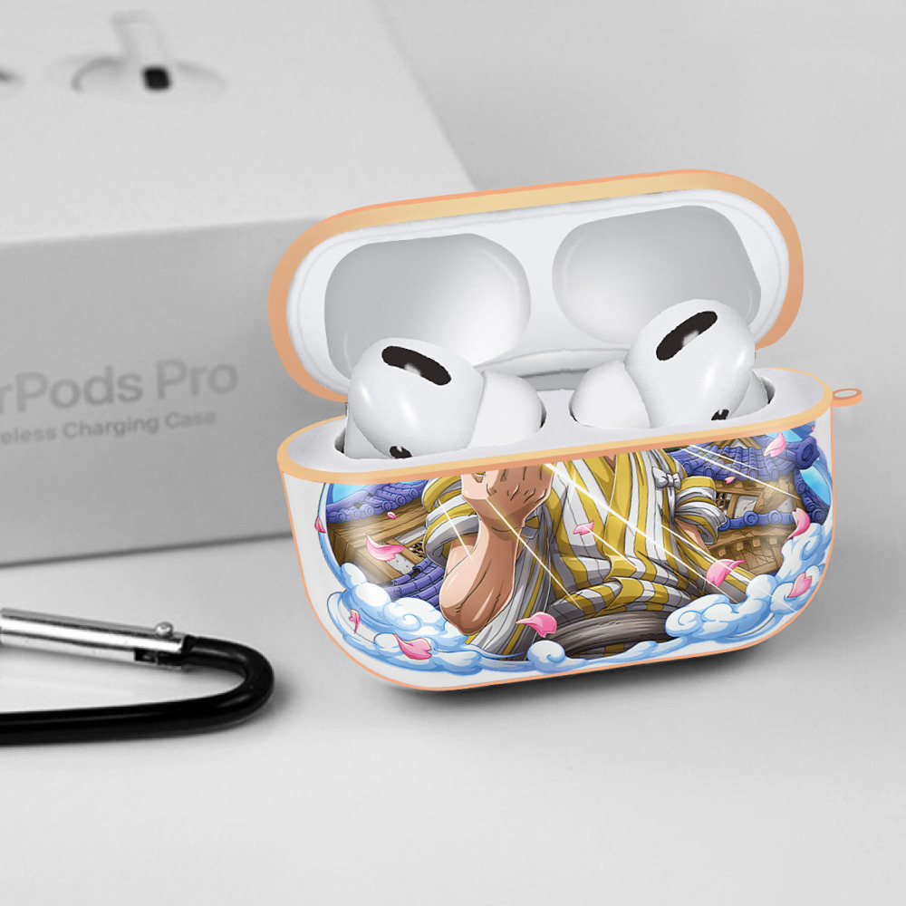 ワンピース サンジ ONE PIECE Sanji 【AirPods Pro用】ハードシェル保護ケース｜耐衝撃・防指紋・カラビナ付き商品仕様