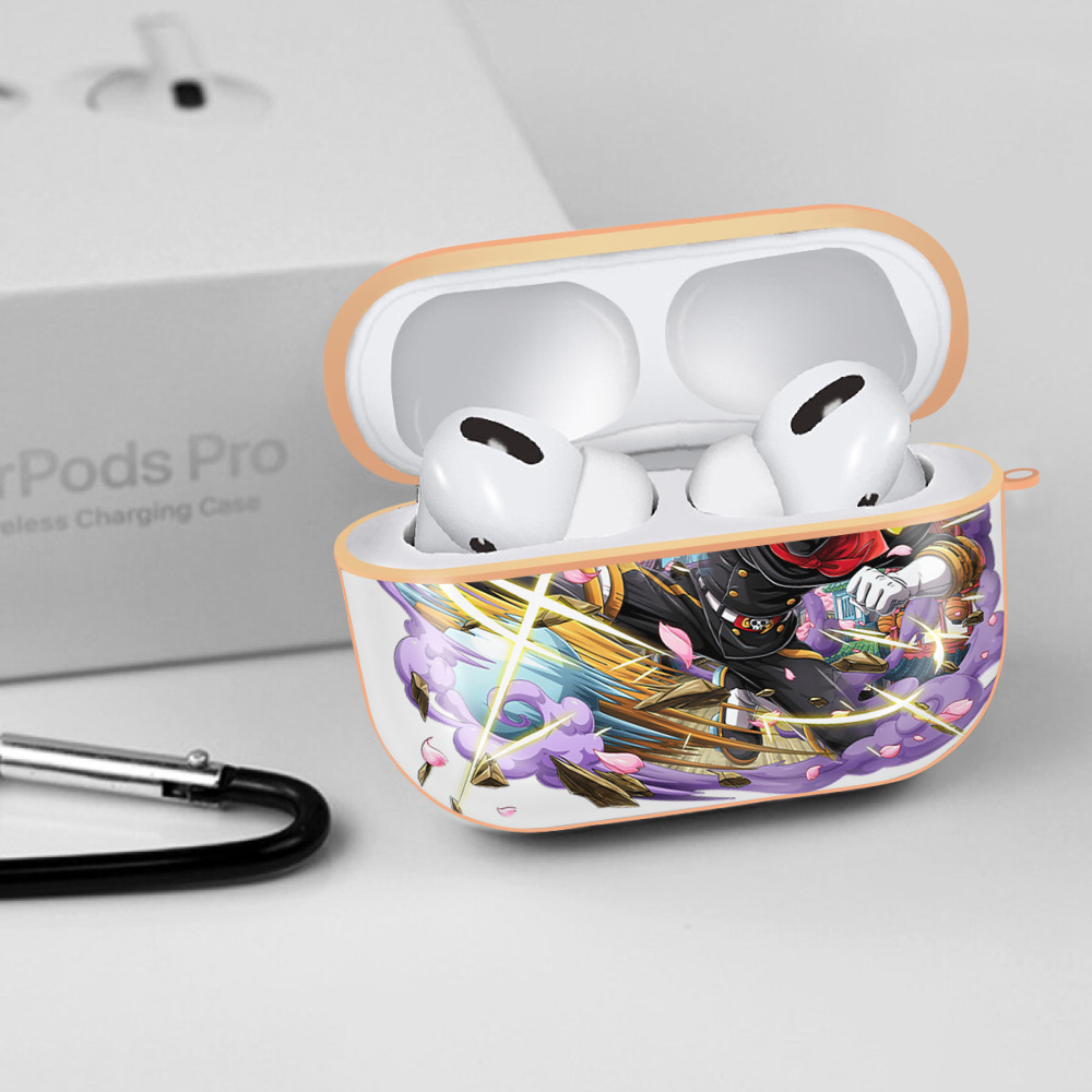 ワンピース サンジ ONE PIECE Sanji 【AirPods Pro用】ハードシェル保護ケース｜耐衝撃・防指紋・カラビナ付き商品仕様