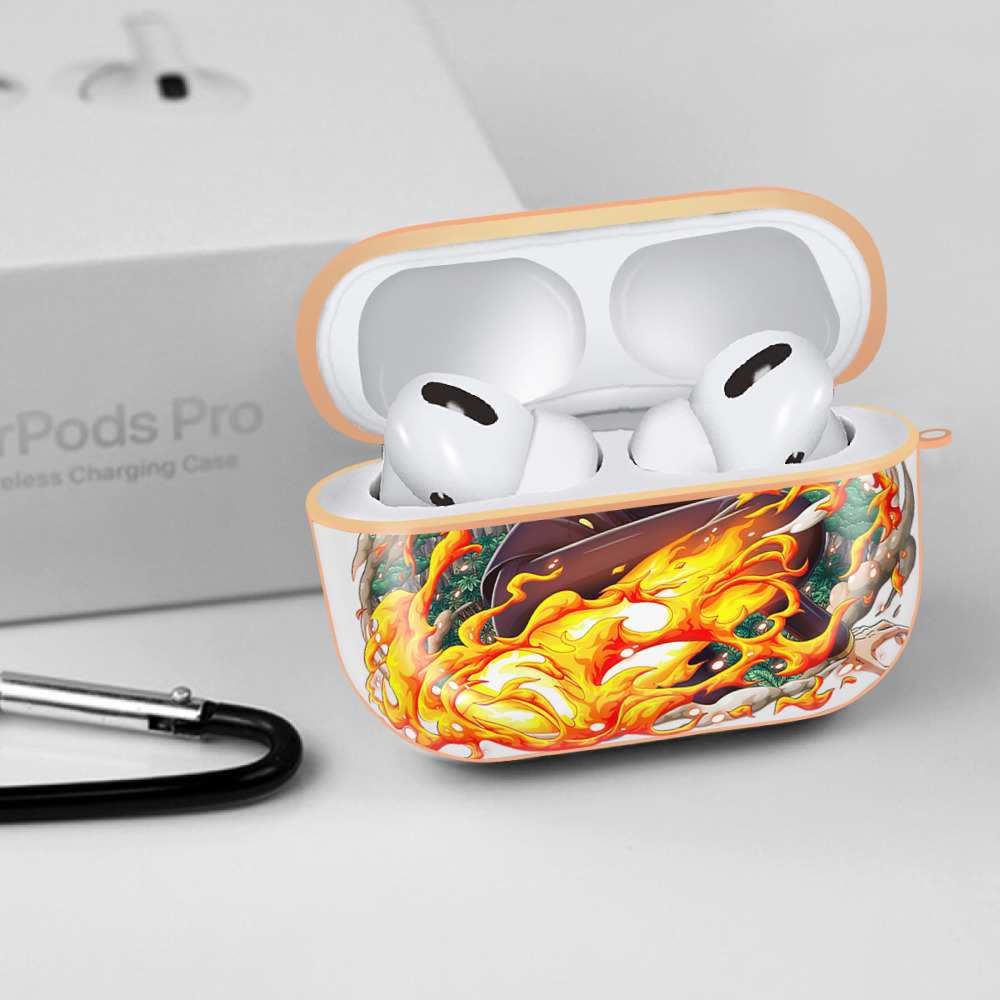 ワンピース サンジ ONE PIECE Sanji 【AirPods Pro用】ハードシェル保護ケース｜耐衝撃・防指紋・カラビナ付き商品仕様