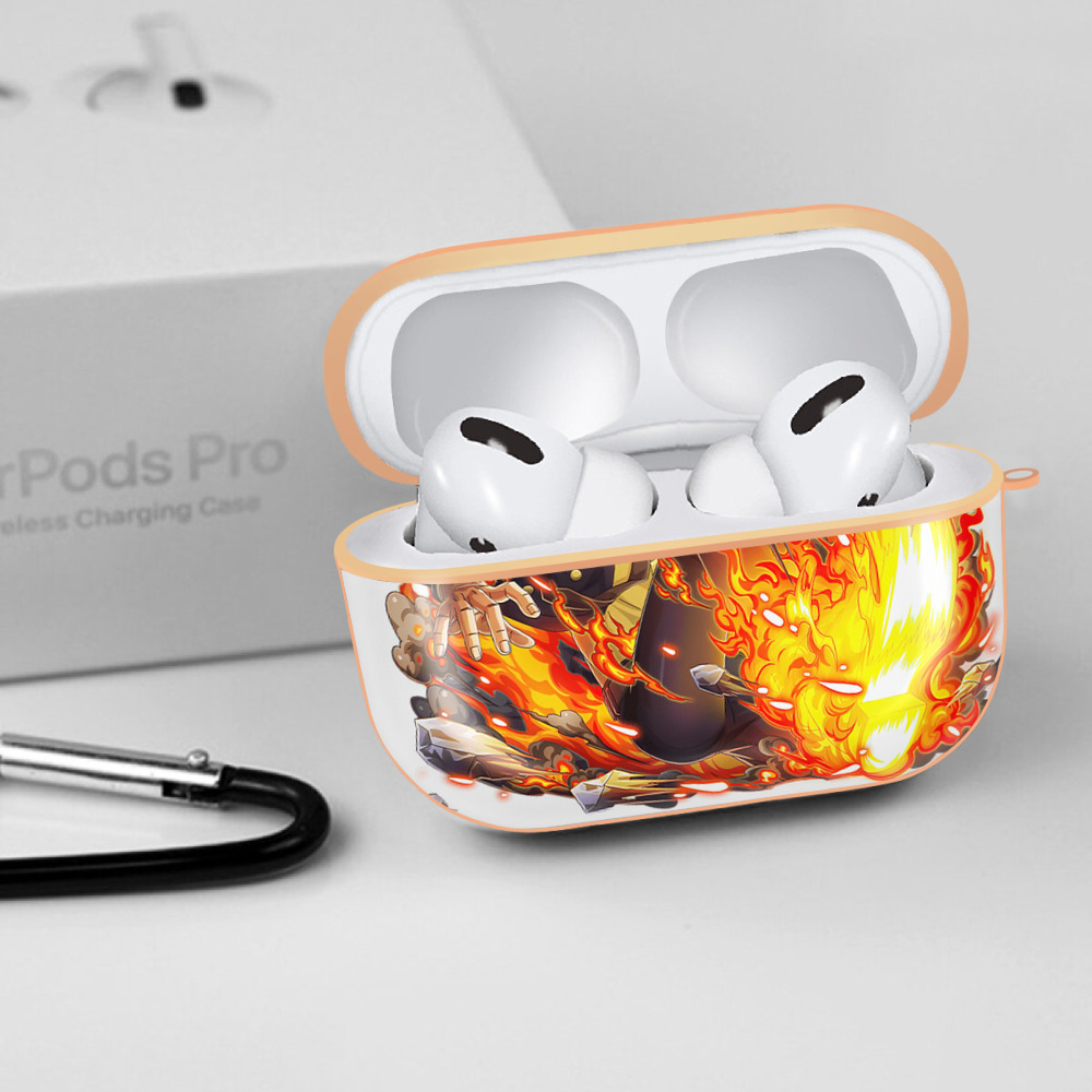 ワンピース サンジ ONE PIECE Sanji 【AirPods Pro用】ハードシェル保護ケース｜耐衝撃・防指紋・カラビナ付き商品仕様